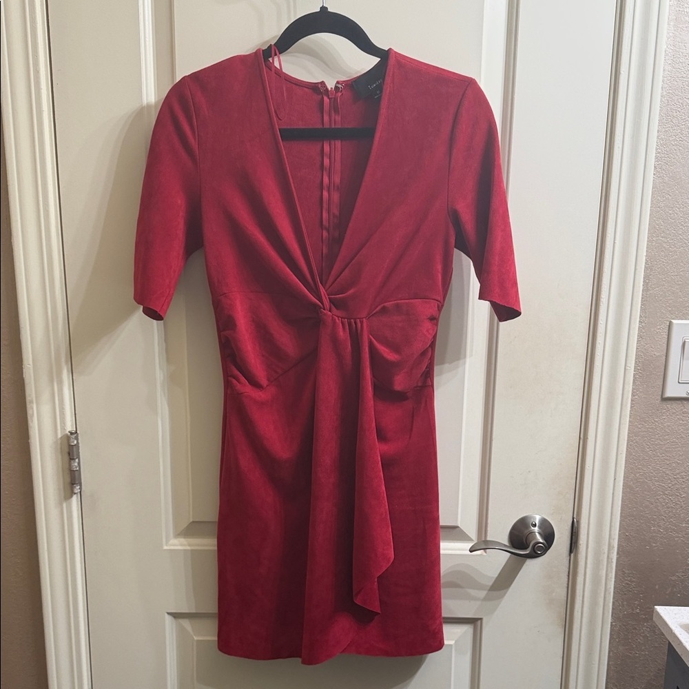 Lumiere Red Mini Dress